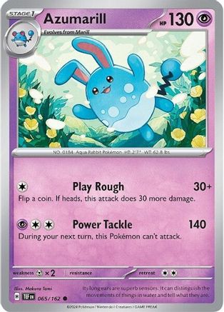 Azumarill 65 - SV05 Temporal Forces-1