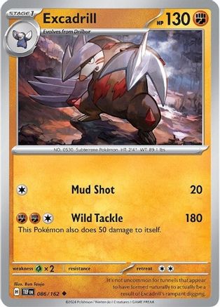 Excadrill - 086/162 86 - SV05 Temporal Forces-1