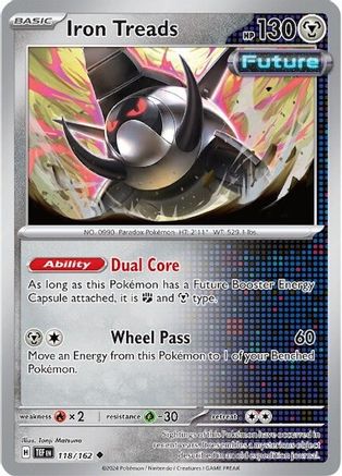 Iron Treads 118 - SV05 Temporal Forces Reverse Holofoil-1