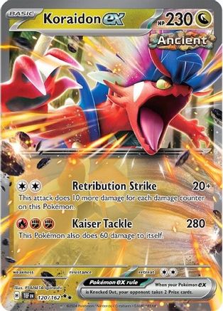 Koraidon ex 120 - SV05 Temporal Forces Holofoil-1