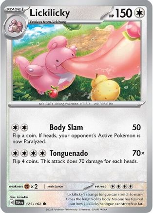 Lickilicky 125 - SV05 Temporal Forces Reverse Holofoil-1