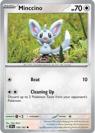 Minccino - 136/162 136 - SV05 Temporal Forces-1