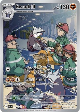 Excadrill - 174/162 174 - SV05 Temporal Forces Holofoil-1