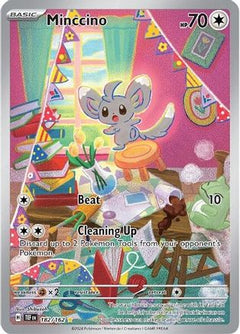 Minccino - 182/162 182 - SV05 Temporal Forces Holofoil-1