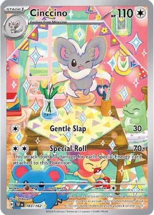 Cinccino - 183/162 183 - SV05 Temporal Forces Holofoil-1