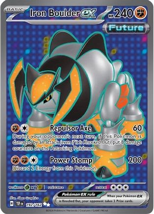 Iron Boulder ex - 192/162 192 - SV05 Temporal Forces Holofoil-1