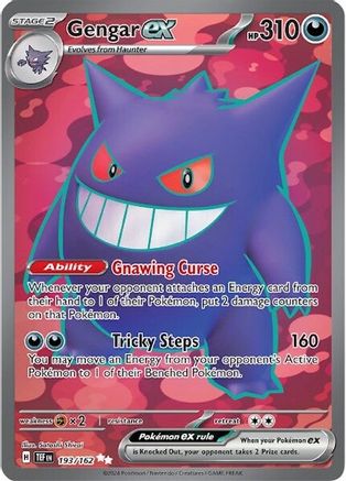 Gengar ex - 193/162 193 - SV05 Temporal Forces Holofoil-1