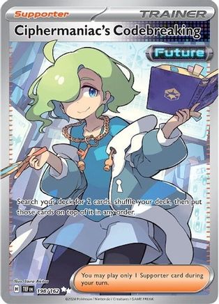 Ciphermaniac's Codebreaking - 198/162 198 - SV05 Temporal Forces Holofoil-1