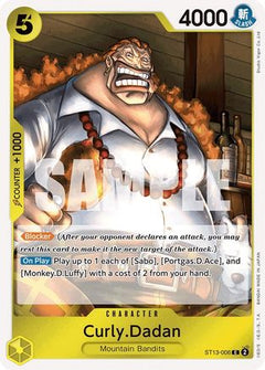 Curly.Dadan (ST13-006) - Ultra Deck: The Three Brothers Foil-1