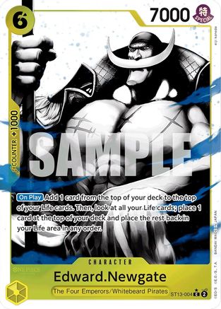 Edward.Newgate (Parallel) (ST13-004) - Ultra Deck: The Three Brothers Foil-1