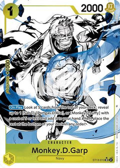 Monkey.D.Garp (Parallel) (ST13-013) - Ultra Deck: The Three Brothers Foil-1