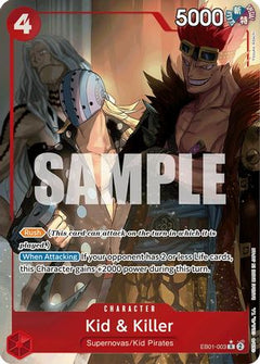 Kid & Killer (Alternate Art) (EB01-003) - Extra Booster: Memorial Collection Foil-1