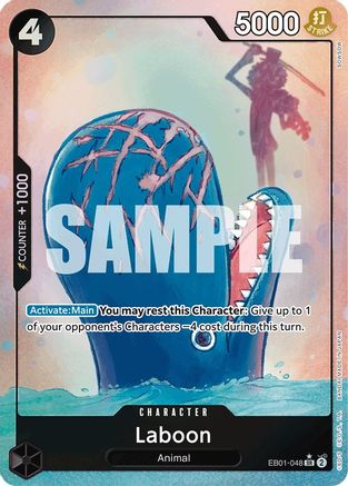 Laboon (048) (Alternate Art) (EB01-048) - Extra Booster: Memorial Collection Foil-1