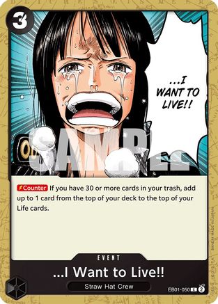 ...I Want to Live!! (EB01-050) - Extra Booster: Memorial Collection-1