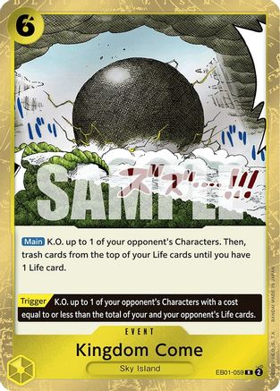 Kingdom Come (EB01-059) - Extra Booster: Memorial Collection Foil-1