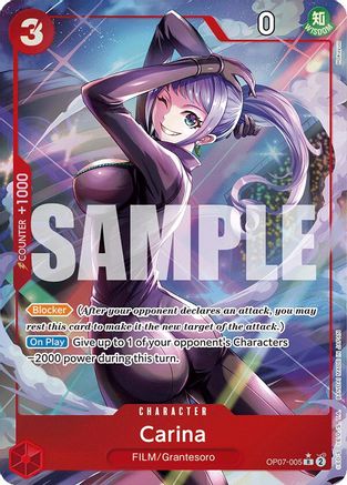 Carina (Parallel) (OP07-005) - 500 Years in the Future Foil-1