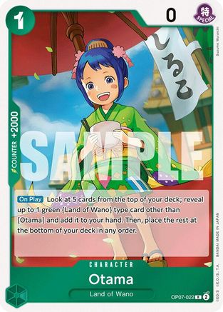 Otama (OP07-022) - 500 Years in the Future Foil-1