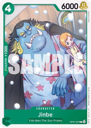 Jinbe (027) (OP07-027) - 500 Years in the Future-1
