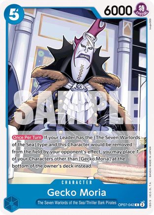 Gecko Moria (042) (OP07-042) - 500 Years in the Future-1