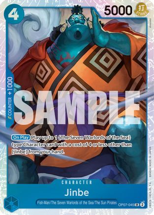 Jinbe (045) (OP07-045) - 500 Years in the Future Foil-1