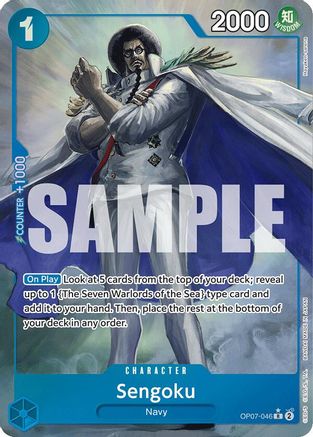 Sengoku (Parallel) (OP07-046) - 500 Years in the Future Foil-1