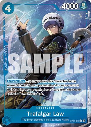 Trafalgar Law (047) (Parallel) (OP07-047) - 500 Years in the Future Foil-1
