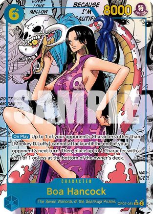 Boa Hancock (051) (Parallel) (Manga) (OP07-051) - 500 Years in the Future Foil-1