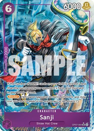 Sanji (Parallel) (OP07-064) - 500 Years in the Future Foil-1