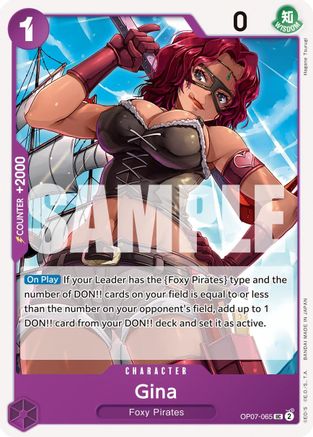 Gina (OP07-065) - 500 Years in the Future-1