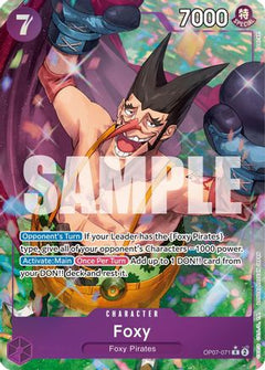 Foxy (071) (Parallel) (OP07-071) - 500 Years in the Future Foil-1