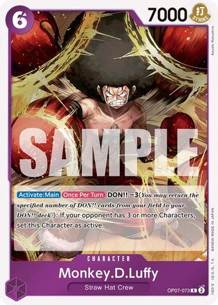 Monkey.D.Luffy (073) (OP07-073) - 500 Years in the Future Foil-1