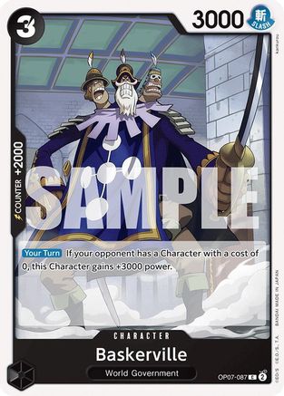 Baskerville (OP07-087) - 500 Years in the Future-1