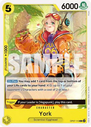 York (OP07-110) - 500 Years in the Future-1