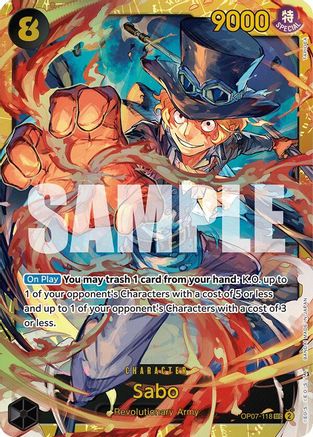 Sabo (OP07-118) - 500 Years in the Future Foil-1