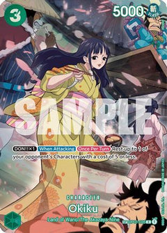 Okiku (SP) (OP01-035) - 500 Years in the Future Foil-1