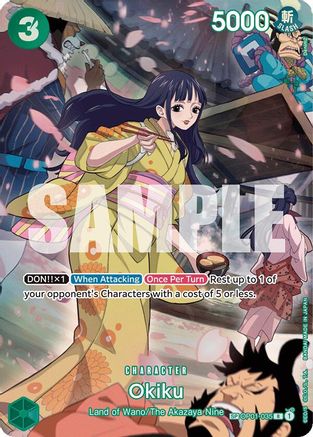 Okiku (SP) (OP01-035) - 500 Years in the Future Foil-1
