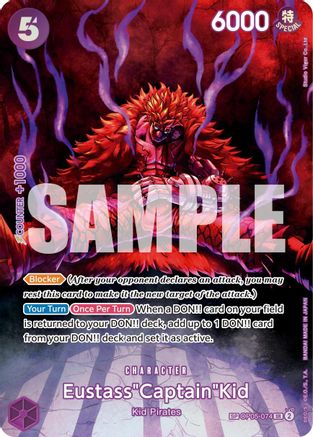 Eustass"Captain"Kid (SP) (OP05-074) - 500 Years in the Future Foil-1
