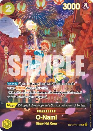 O-Nami (SP) (OP06-101) - 500 Years in the Future Foil-1