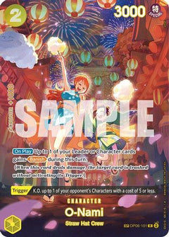 O-Nami (SP) (OP06-101) - 500 Years in the Future Foil-1
