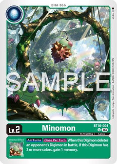 Minomon (BT16-004) - Beginning Observer-1
