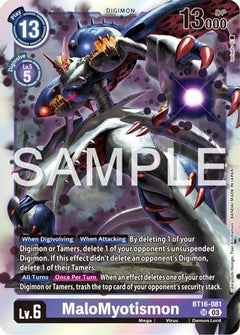MaloMyotismon (BT16-081) - Beginning Observer Foil-1