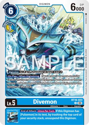 Divemon (BT16-023) - Beginning Observer-1