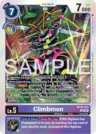 Climbmon (BT16-074) - Beginning Observer Foil-1