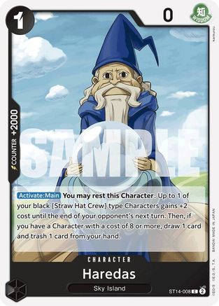 Haredas (ST14-008) - Starter Deck 14: 3D2Y-1