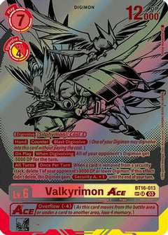 Valkyrimon ACE (Textured) (BT16-013) - Beginning Observer Foil-1