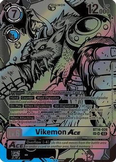 Vikemon ACE (Textured) (BT16-026) - Beginning Observer Foil-1