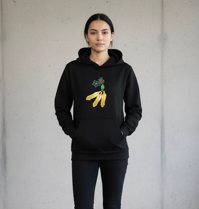 Embroidered Hoodies (Feather)-1