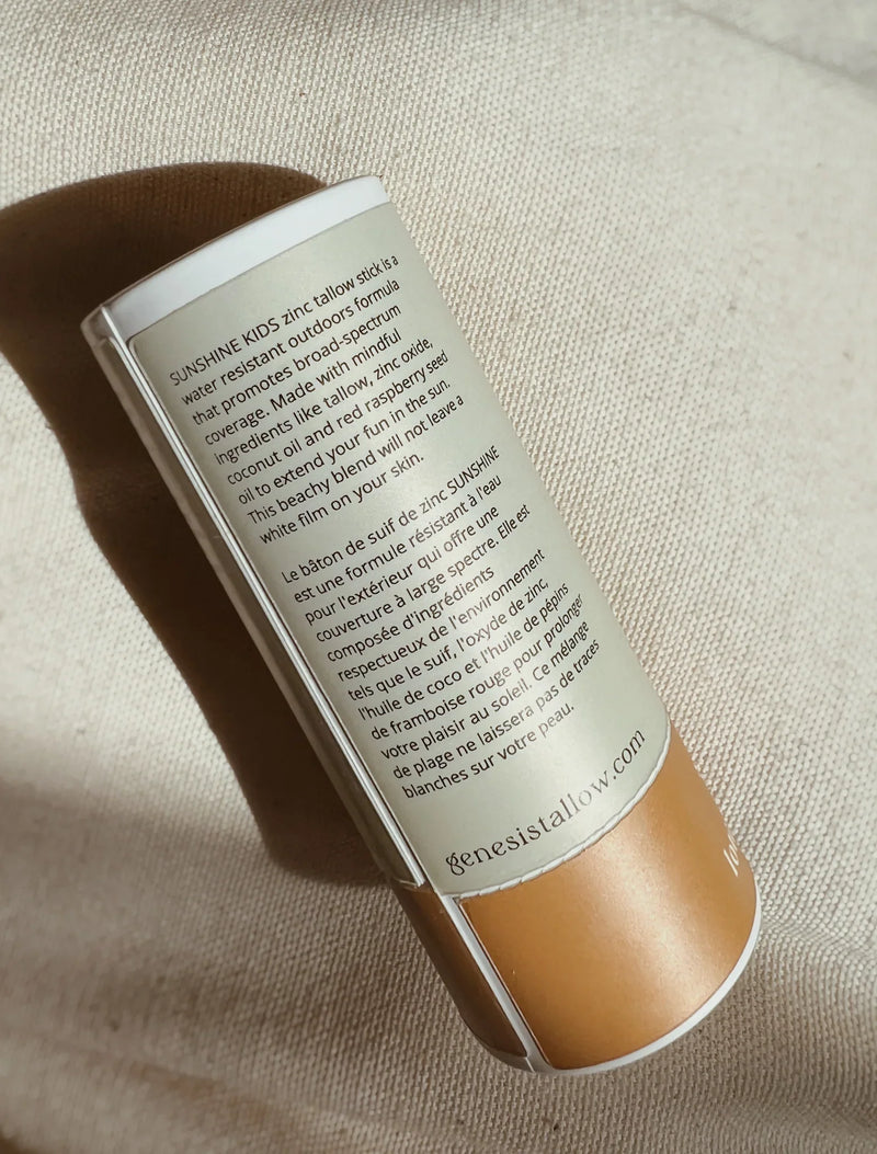 Sunshine Kids - Zinc Tallow Stick | Genesis Tallow-3