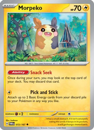 Morpeko 72 - SV06 Twilight Masquerade-1