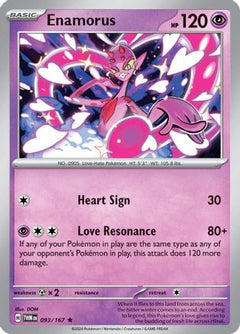 Enamorus - 093/167 93 - SV06 Twilight Masquerade Holofoil-1